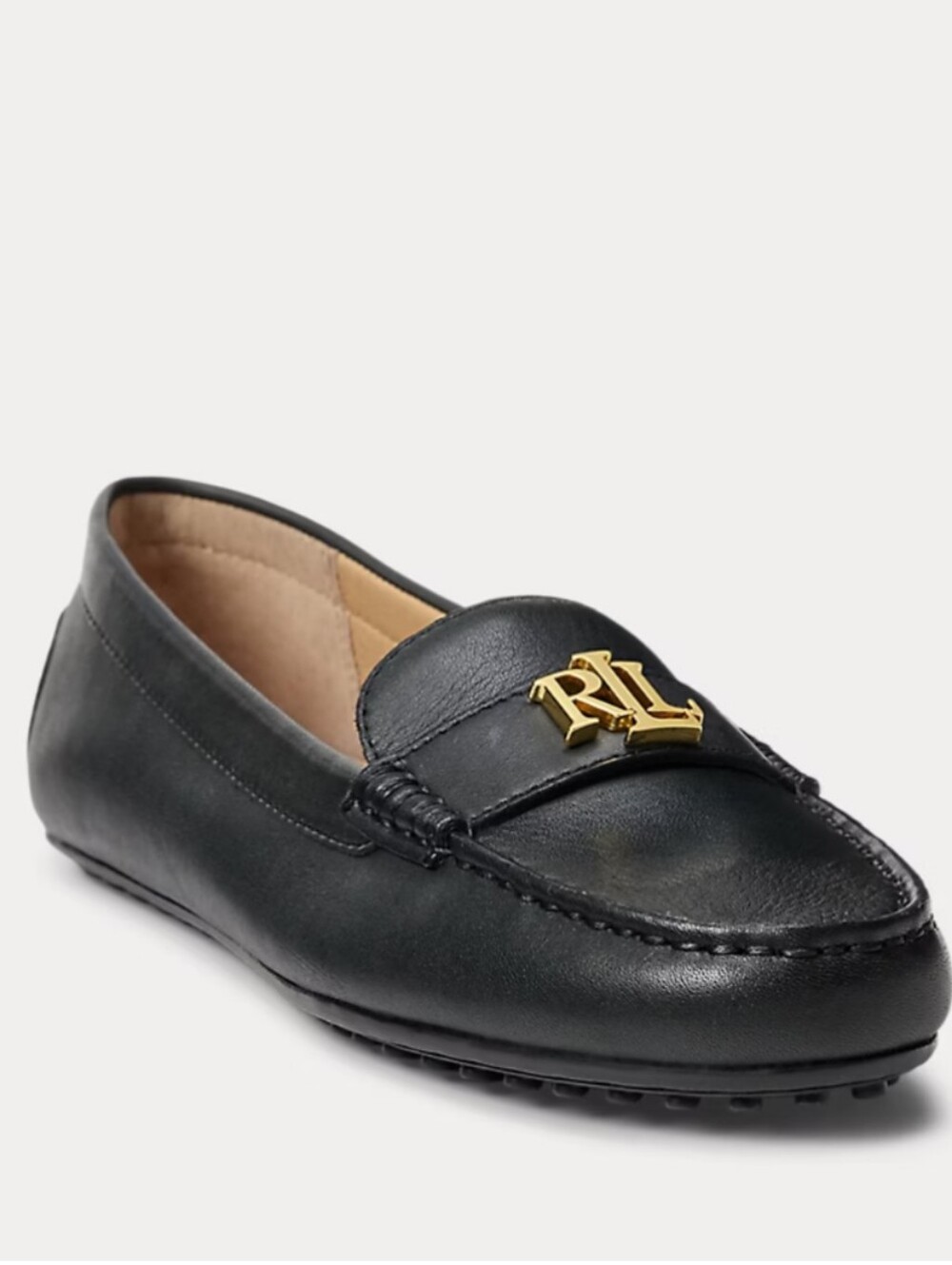Ralph Lauren Barnsbury Driving Nappa Leather Loafers  * Brand New 9.5 M